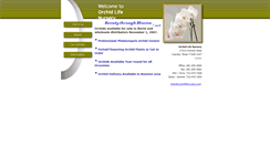 Desktop Screenshot of orchidlifenursery.com